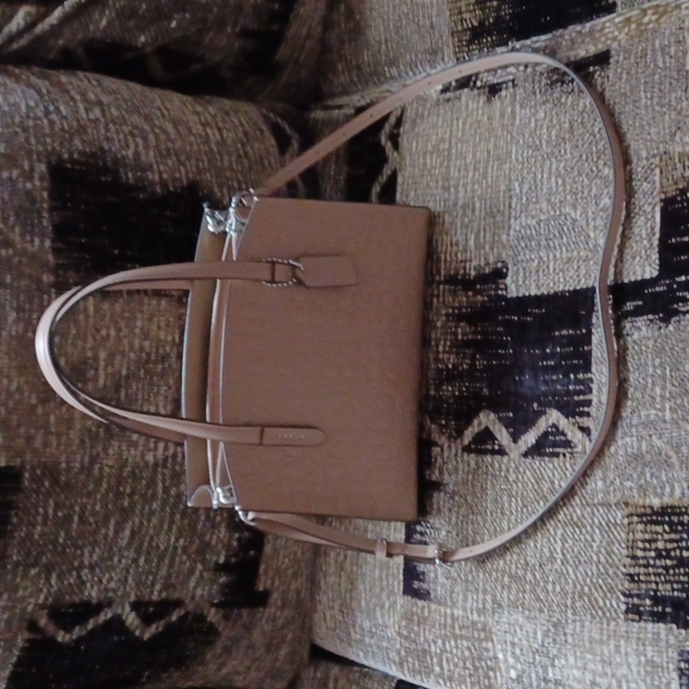 Coach Charlie Carryall 28 Inch Signature Leather Bag - Picture 2 of 10